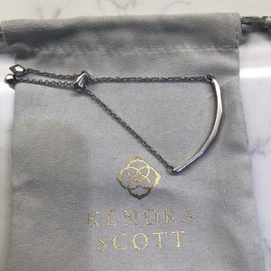 Kendra Scott Adjustable Silver Bracelet